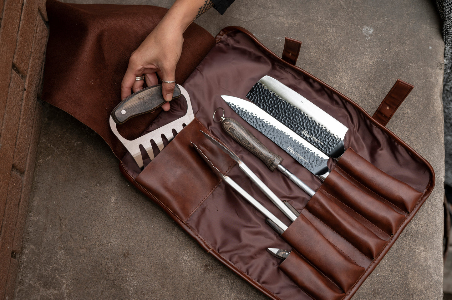 Set Cuero PU Premium Wayu