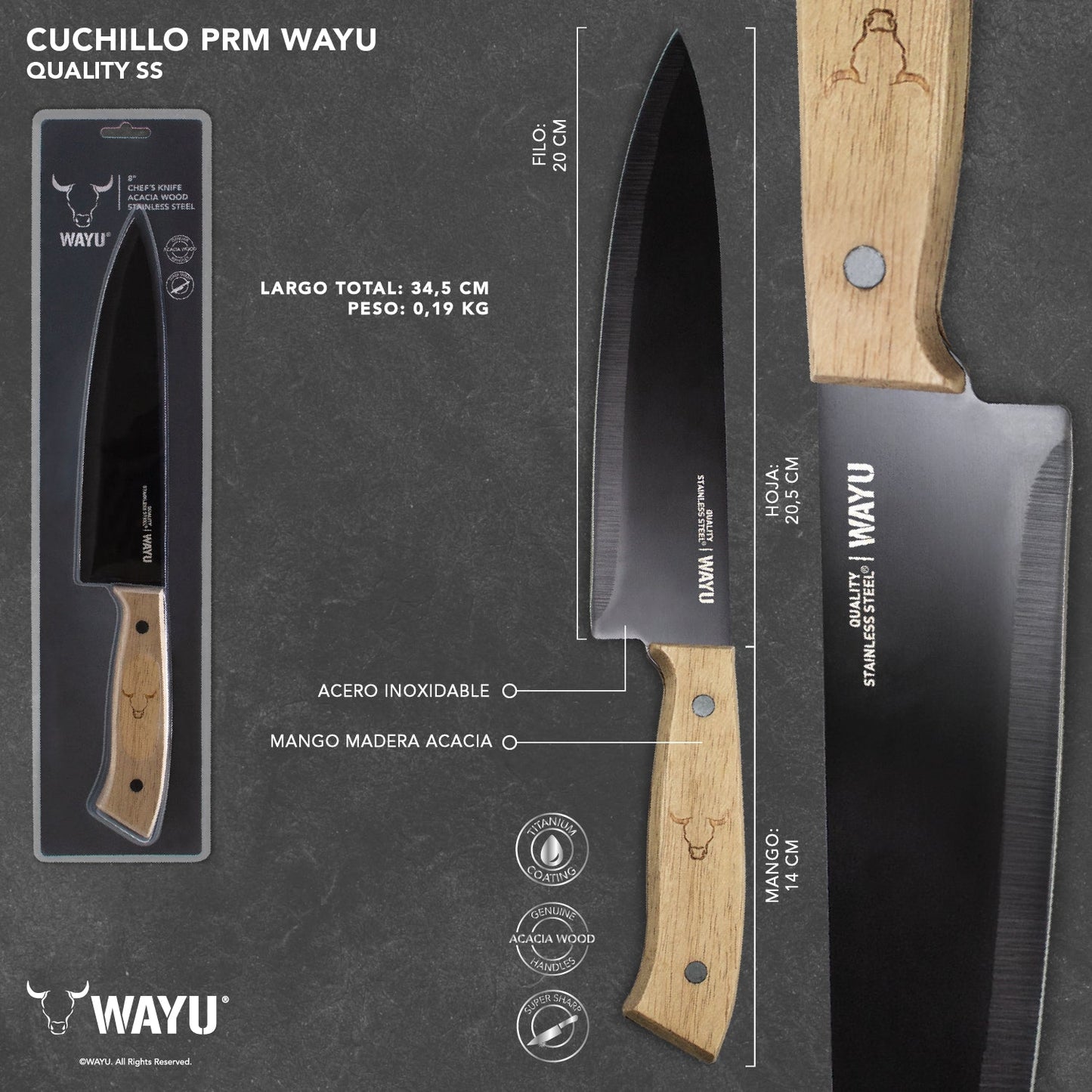 Cuchillo Prm Wayu
