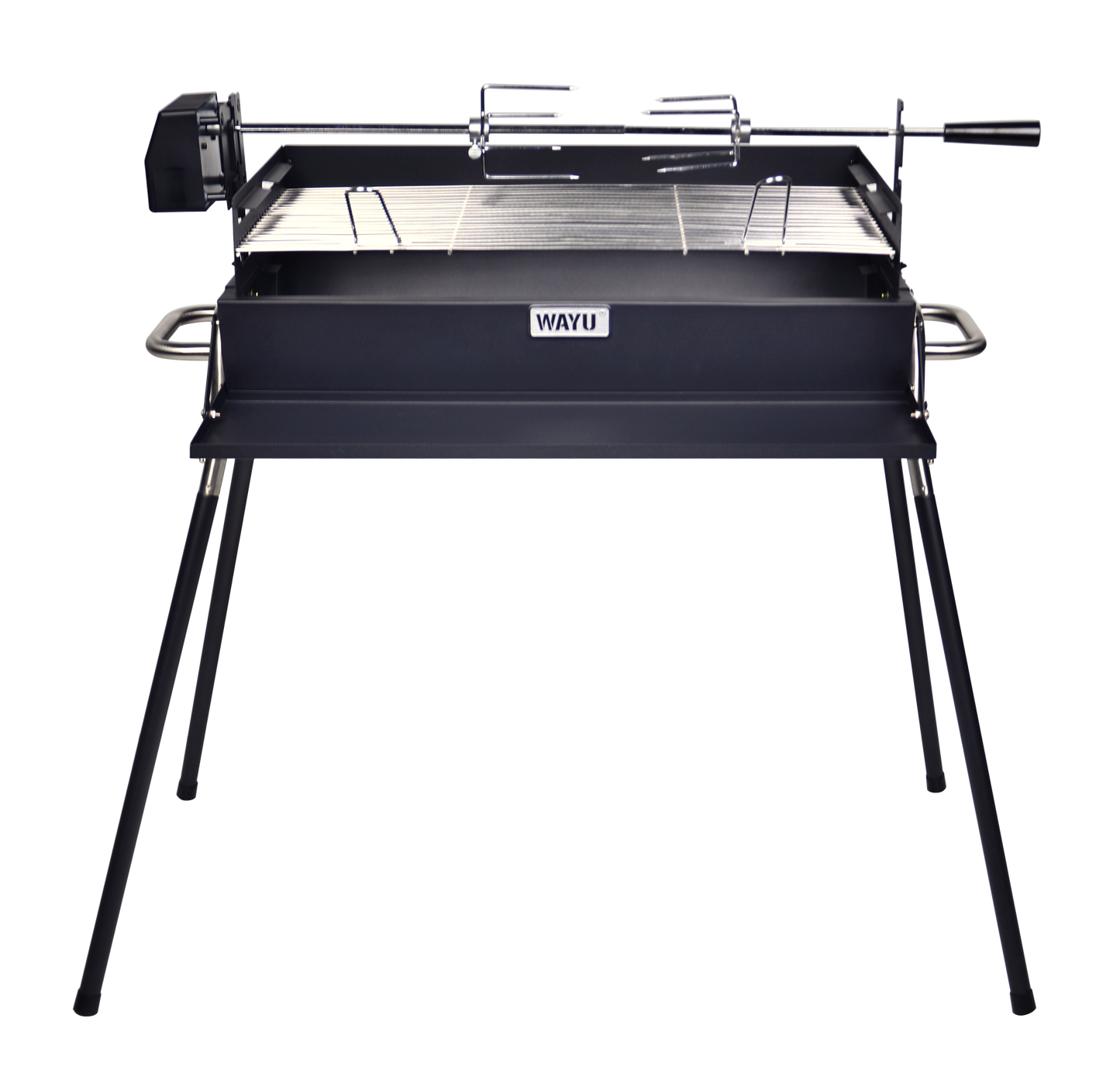 Parrilla Ajustable Con Spiedo Wayu