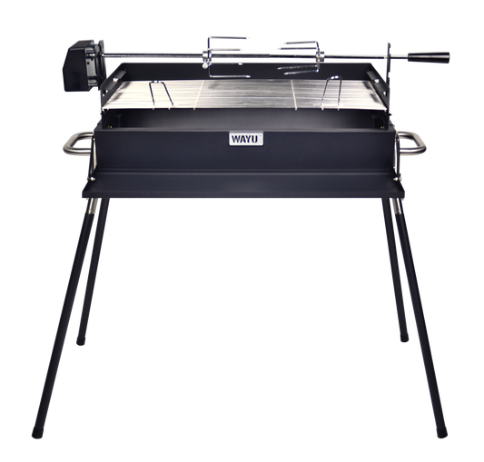 Parrilla Ajustable Con Spiedo Wayu