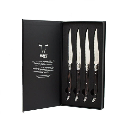 Set 4 Cuchillos Black Mesa Wayu Limited