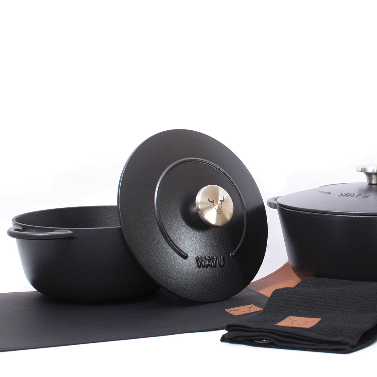 Olla Enamel 28Cm Iron Cast Wayu