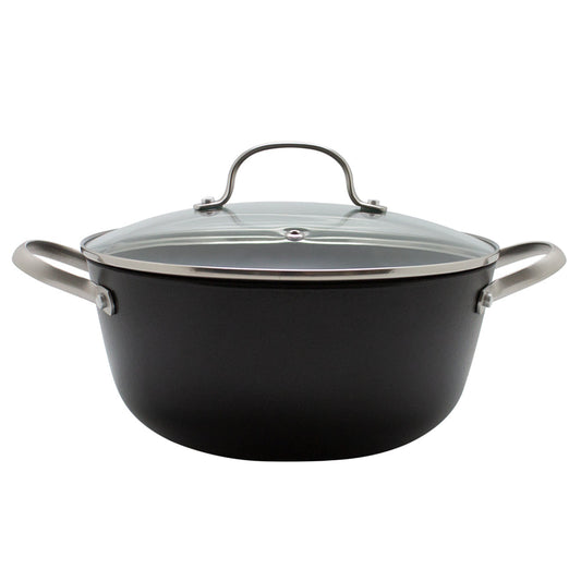 Olla 24Cm con Tapa Iron Cast Honeycomb Wayu