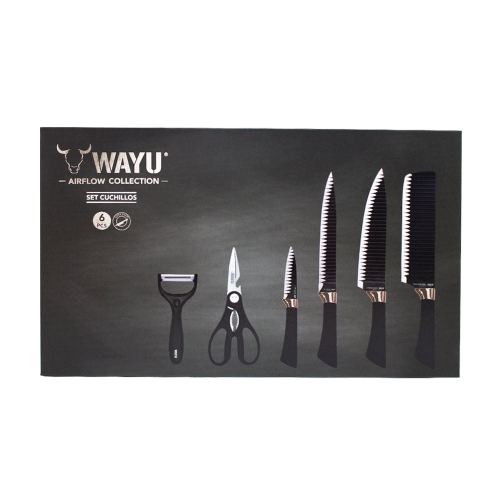 Set Cuchillos Rolling Wayu