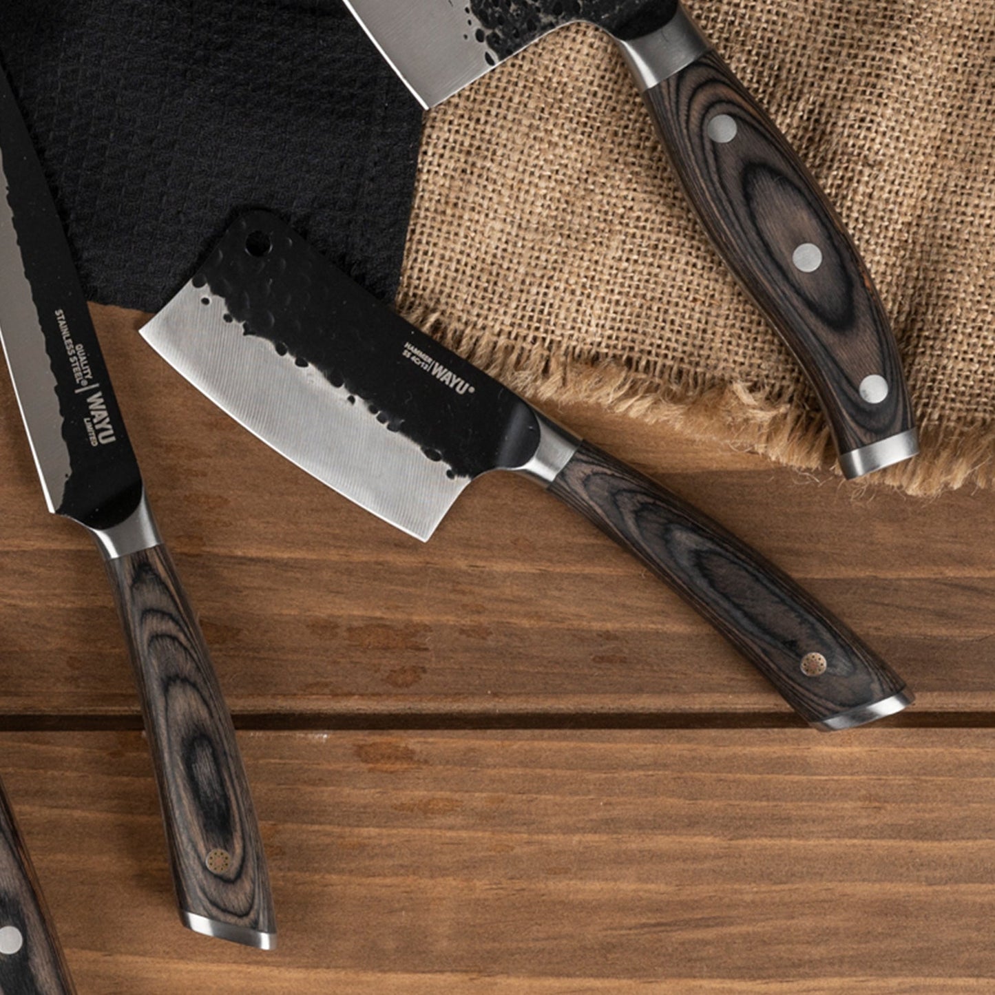 Cuchillo Hammer Cleveland 3.5" Wayu